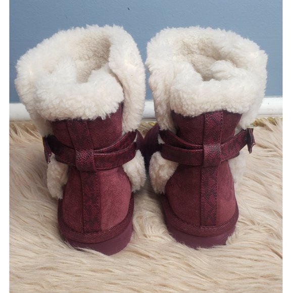 MICHAEL KORS SANDY SUEDE ANKLE BOOTIES - SIZE 6 - Picture 5 of 7